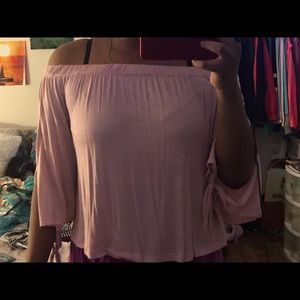 Off the shoulder top